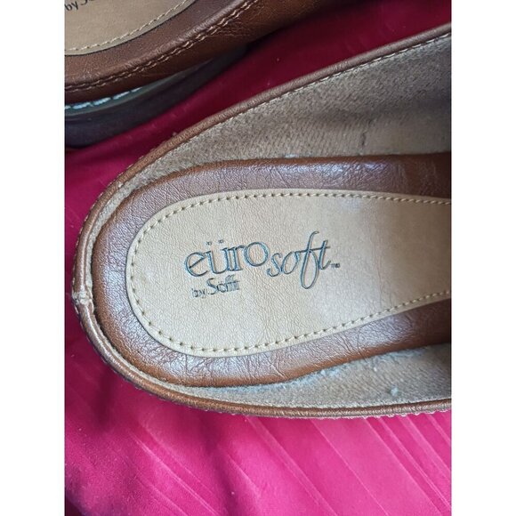 Eurosoft by soft horsebit Equestrian Slip-On Brown color 10M - Picture 7 of 16